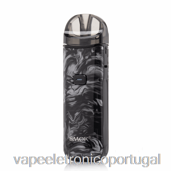 Vape Eletrônico Smok Nord Pro 25w Pod Kit Fluido Preto Cinza